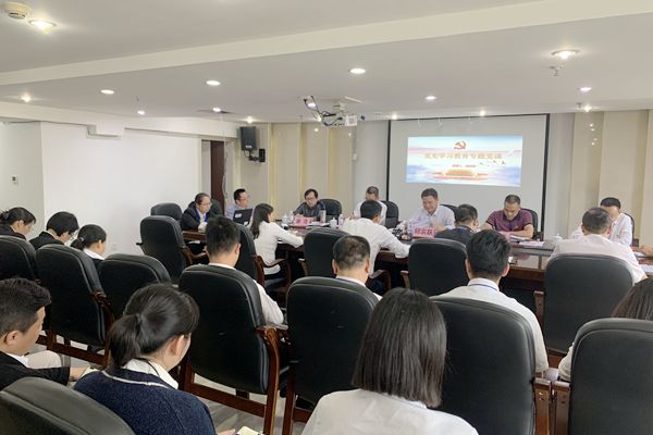 中小擔保領(lǐng)導(dǎo)赴梧州分公司講授黨課