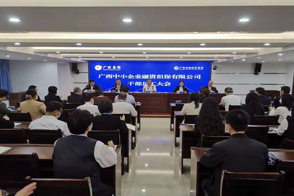 集團領(lǐng)導出席中小擔保干部員工大會